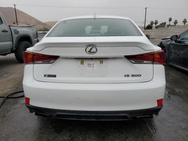 JTHBA1D21J5074134 - 2018 LEXUS IS 300 WHITE photo 6