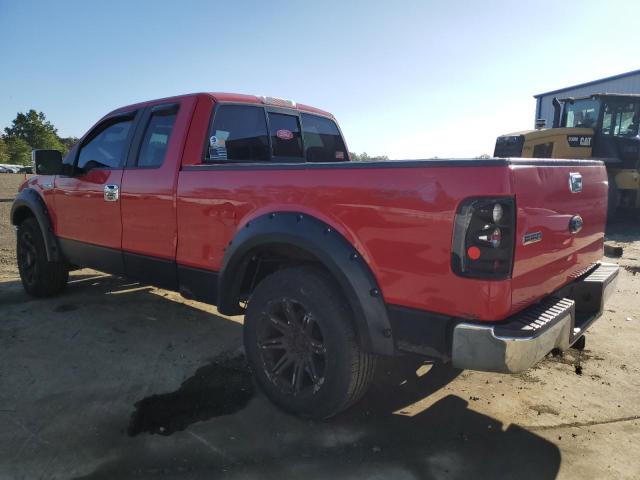 1FTPX14567FB74913 - 2007 FORD F150 RED photo 2