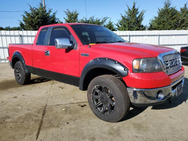 1FTPX14567FB74913 - 2007 FORD F150 RED photo 4