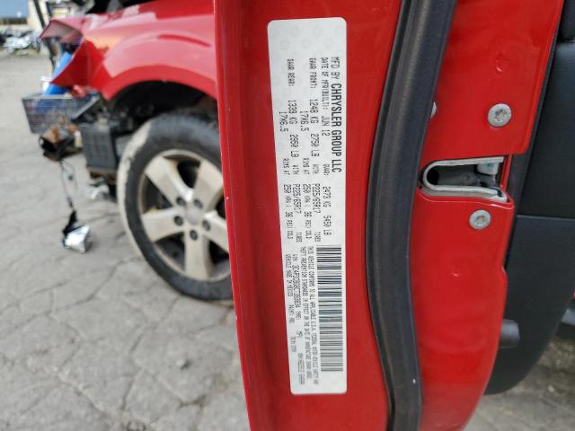3C4PDCBG8CT393834 - 2012 DODGE JOURNEY SXT RED photo 13