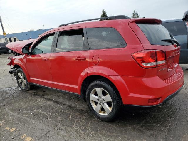 3C4PDCBG8CT393834 - 2012 DODGE JOURNEY SXT RED photo 2