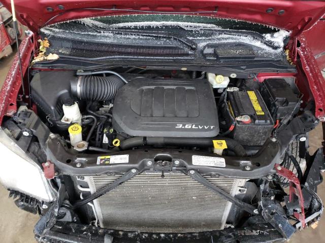 2C4RC1BGXDR775173 - 2013 CHRYSLER TOWN & COU TOURING 红色 照片 12