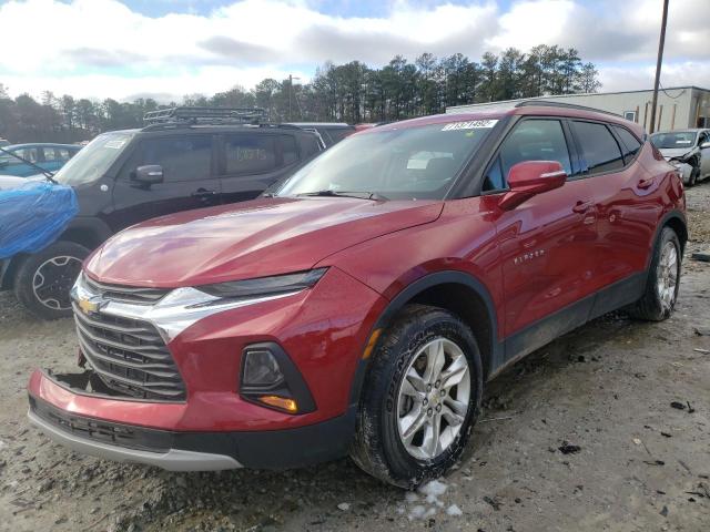 3GNKBBRA5KS616192 - 2019 CHEVROLET BLAZER 1LT BURGUNDY photo 1