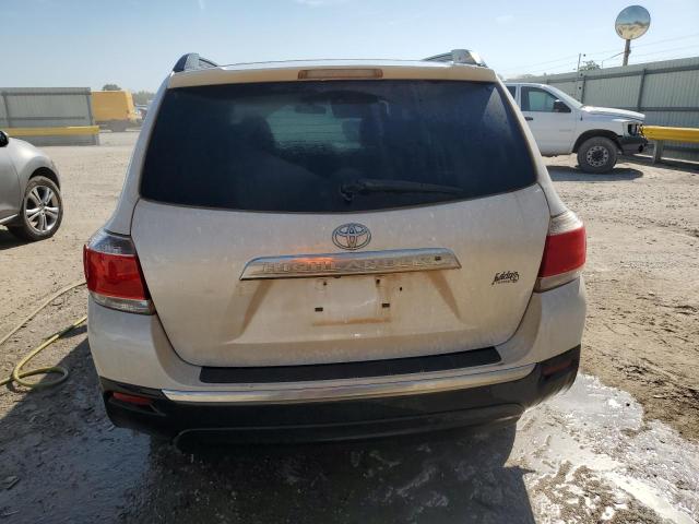 5TDZK3EH0DS134138 - 2013 TOYOTA HIGHLANDER BASE Ақ фото 6