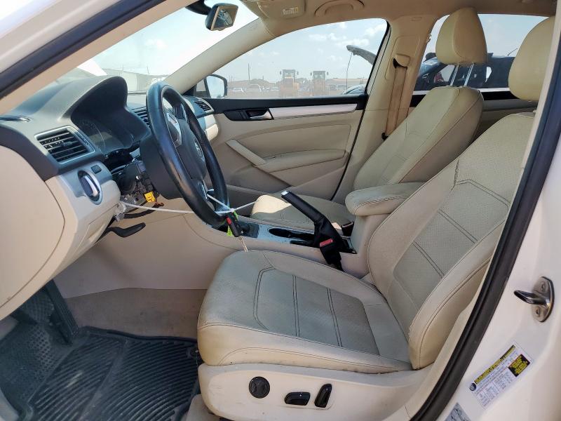 1VWBH7A35DC135348 - 2013 VOLKSWAGEN PASSAT SE WHITE photo 7