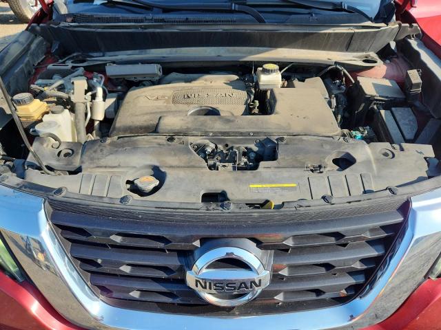 5N1DR2MN5HC652790 - 2017 NISSAN PATHFINDER S წითელი ფოტო 11