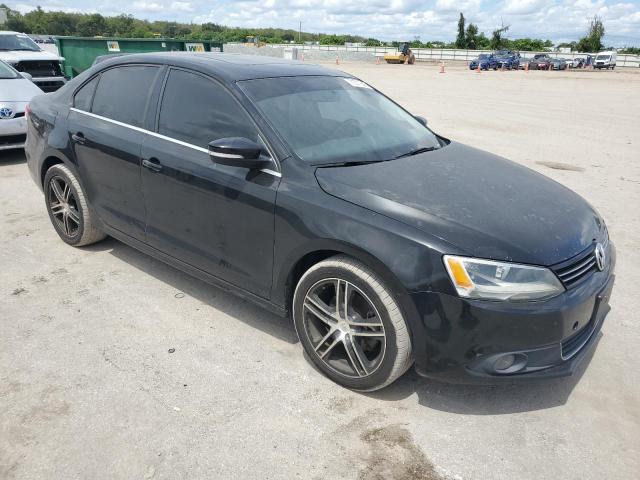 3VWLL7AJ8CM424707 - 2012 VOLKSWAGEN JETTA TDI BLACK photo 4