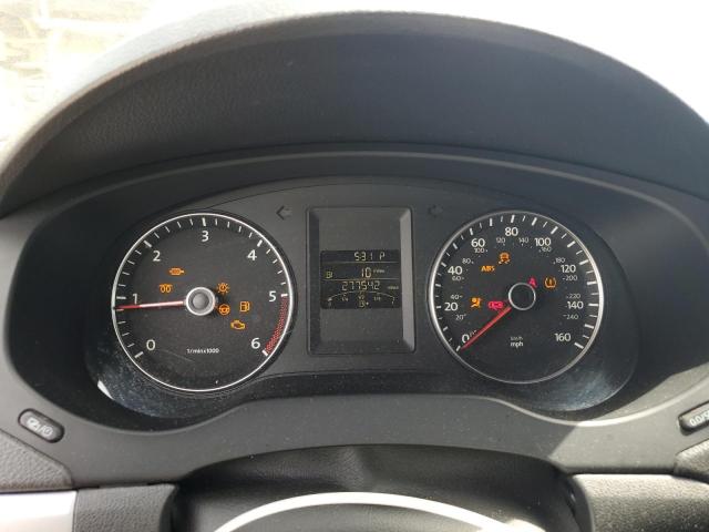 3VWLL7AJ8CM424707 - 2012 VOLKSWAGEN JETTA TDI BLACK photo 9