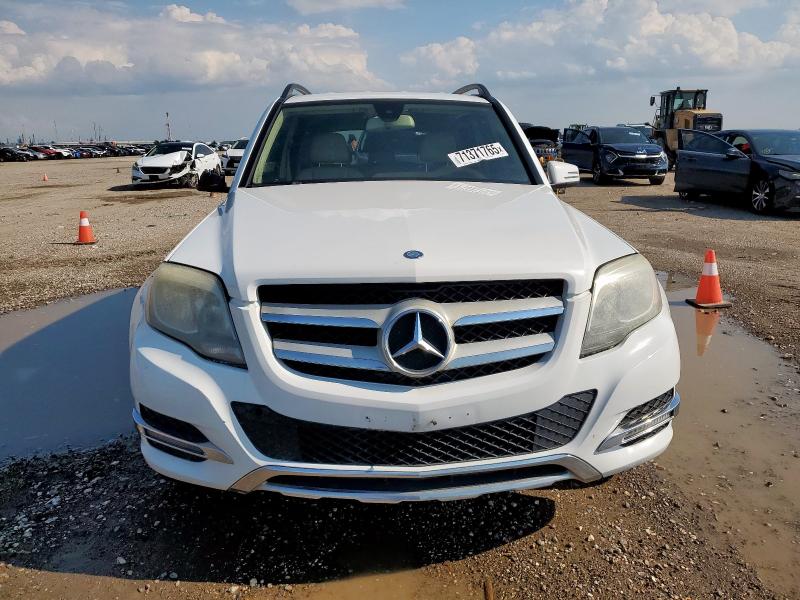 WDCGG5HB4EG193713 - 2014 MERCEDES-BENZ GLK 350 WHITE photo 5