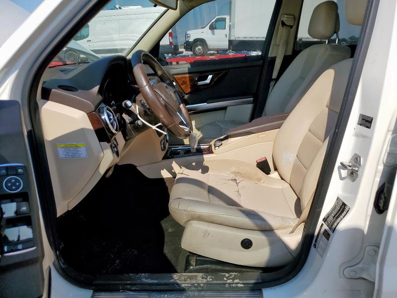 WDCGG5HB4EG193713 - 2014 MERCEDES-BENZ GLK 350 WHITE photo 7