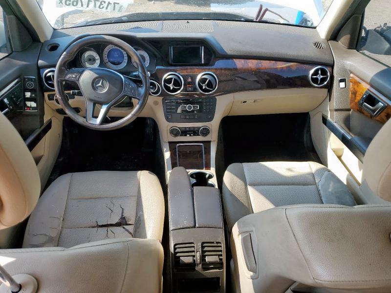 WDCGG5HB4EG193713 - 2014 MERCEDES-BENZ GLK 350 WHITE photo 8