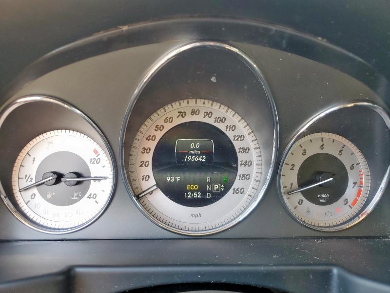 WDCGG5HB4EG193713 - 2014 MERCEDES-BENZ GLK 350 WHITE photo 9