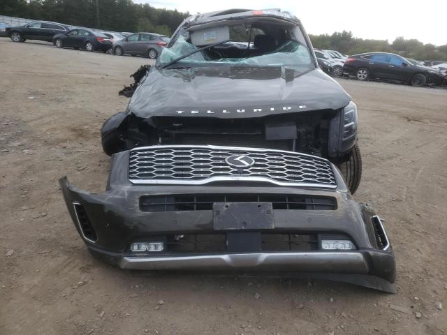 5XYP5DHCXLG002603 - 2020 KIA TELLURIDE SX GRAY photo 5