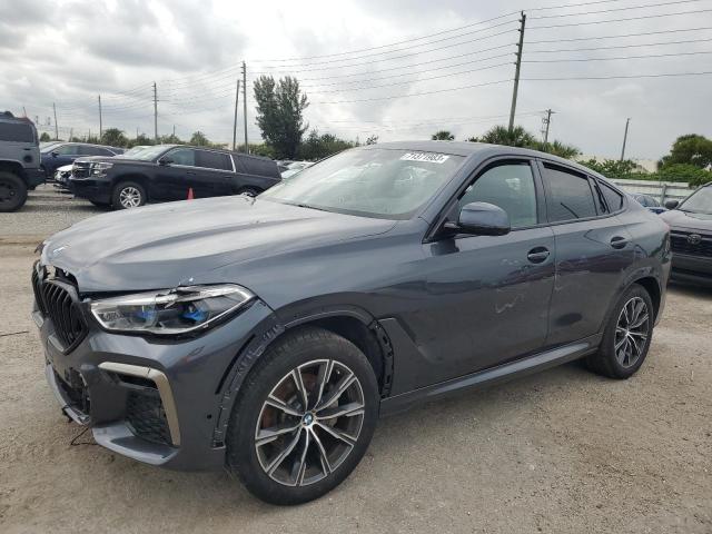 5UXCY6C05N9L77669 - 2022 BMW X6 XDRIVE40I GRAY photo 1