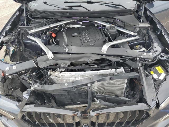 5UXCY6C05N9L77669 - 2022 BMW X6 XDRIVE40I GRAY photo 11