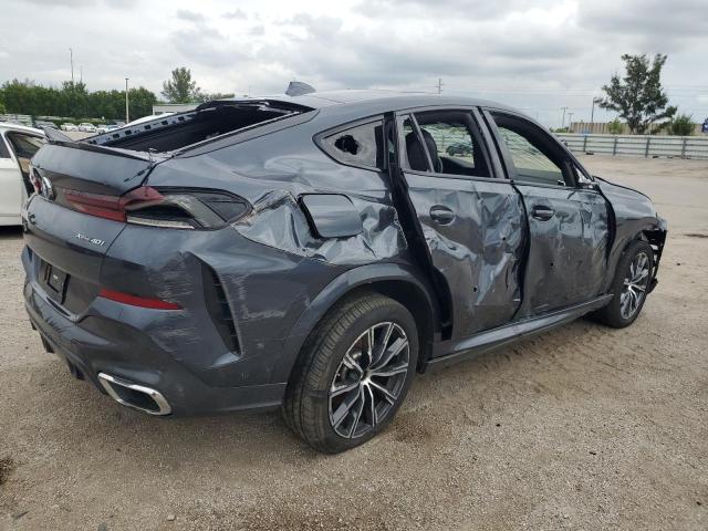 5UXCY6C05N9L77669 - 2022 BMW X6 XDRIVE40I GRAY photo 3
