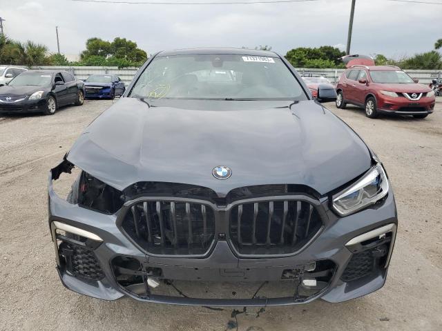 5UXCY6C05N9L77669 - 2022 BMW X6 XDRIVE40I GRAY photo 5