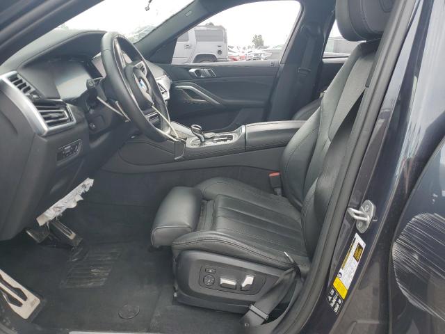 5UXCY6C05N9L77669 - 2022 BMW X6 XDRIVE40I GRAY photo 7