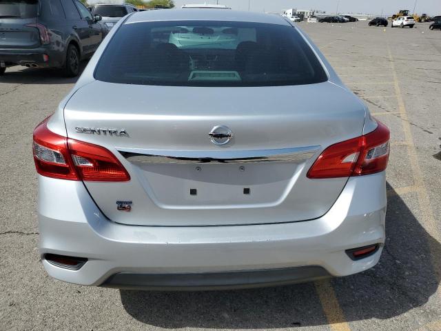 3N1AB7AP9HY234810 - 2017 NISSAN SENTRA S SILVER photo 6