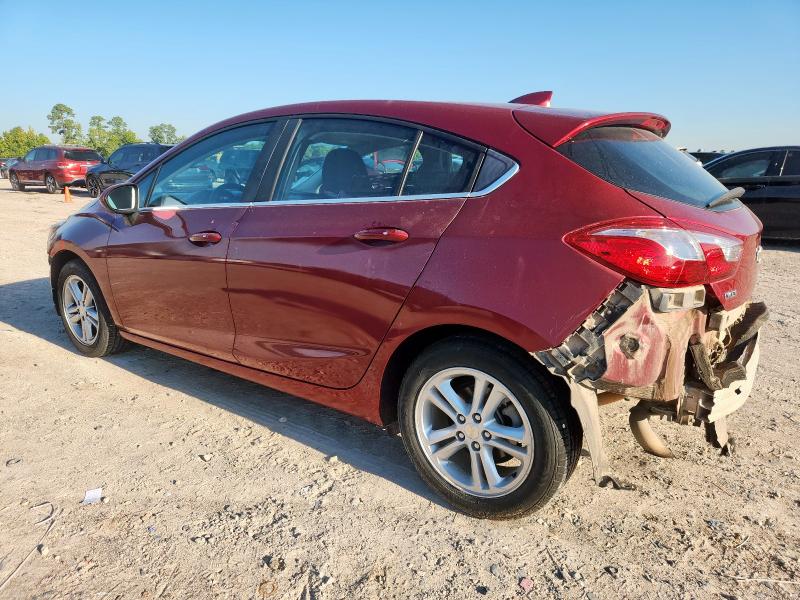 3G1BE6SM1HS545392 - 2017 CHEVROLET CRUZE LT 红色 照片 2