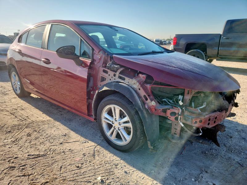 3G1BE6SM1HS545392 - 2017 CHEVROLET CRUZE LT 红色 照片 4