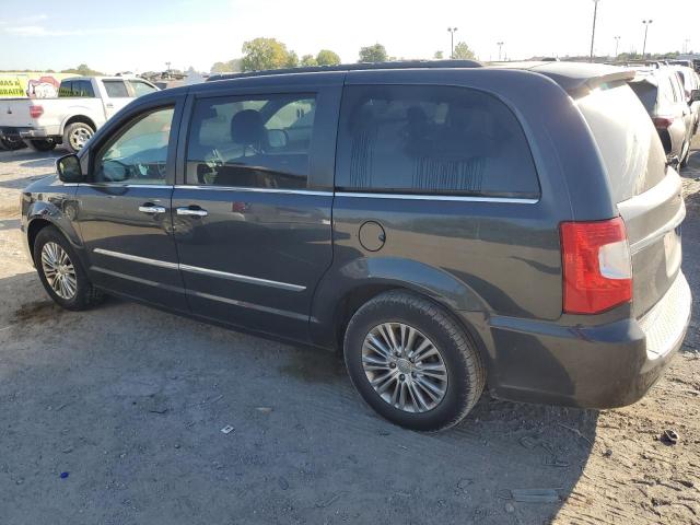 2C4RC1CG0DR714882 - 2013 CHRYSLER TOWN & COU TOURING L GRAY photo 2