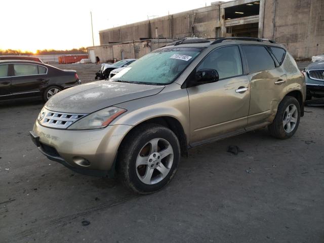 JN8AZ08W95W406256 - 2005 NISSAN MURANO SL TAN photo 1