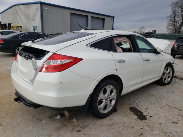 5J6TF1H56CL006254 - 2012 HONDA CROSSTOUR EXL WHITE photo 3