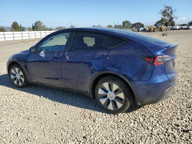 7SAYGAEE7NF392995 - 2022 TESLA MODEL Y ლურჯი ფოტო 2