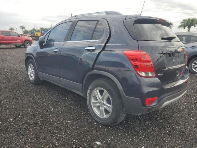 3GNCJLSB2KL255031 - 2019 CHEVROLET TRAX 1LT Көк фото 2