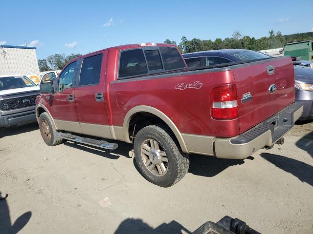 1FTPW14V08FA02655 - 2008 FORD F150 SUPERCREW BURGUNDY photo 2