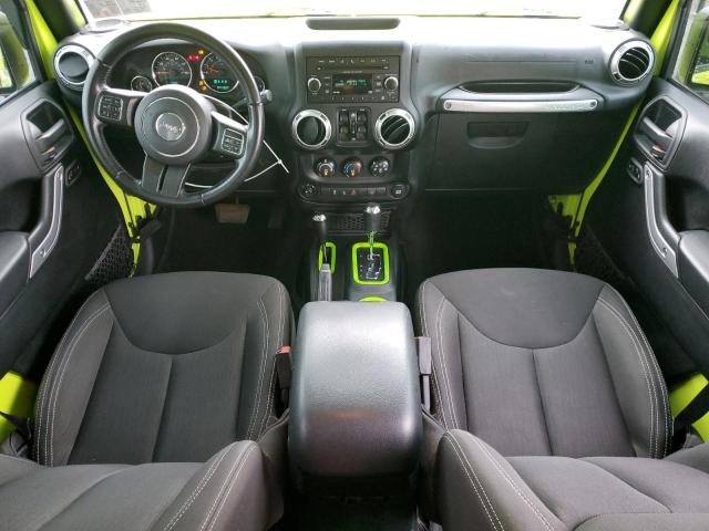 1C4BJWEG3GL335227 - 2016 JEEP WRANGLER UNLIMITED SAHARA GREEN photo 8