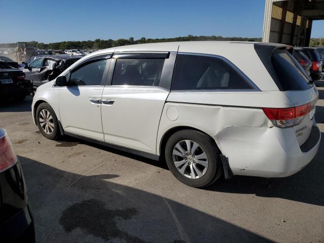 5FNRL5H68EB077924 - 2014 HONDA ODYSSEY EXL WHITE photo 2