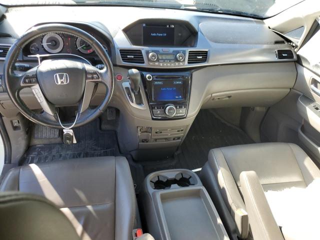 5FNRL5H68EB077924 - 2014 HONDA ODYSSEY EXL WHITE photo 8