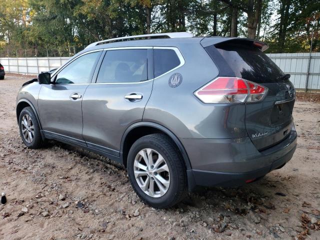 5N1AT2MV9FC917289 - 2015 NISSAN ROGUE S GRAY photo 2