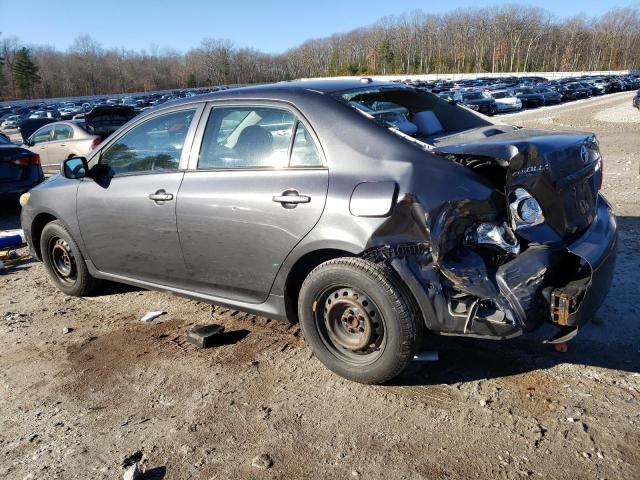 1NXBU4EE6AZ344852 - 2010 TOYOTA COROLLA BASE GRAY photo 2