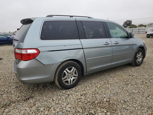 5FNRL38776B025523 - 2006 HONDA ODYSSEY EXL BLUE photo 3
