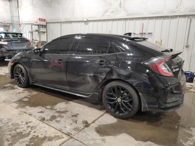 SHHFK7H4XMU209580 - 2021 HONDA CIVIC SPORT Schwarz Foto 2