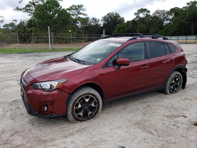 JF2GTACC5K9302370 - 2019 SUBARU CROSSTREK PREMIUM BURGUNDY photo 1