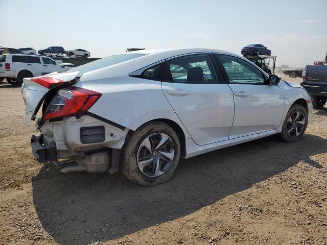 19XFC2F63KE010623 - 2019 HONDA CIVIC LX Weiß Foto 3