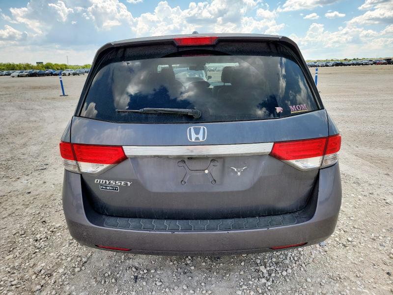 5FNRL5H6XGB038156 - 2016 HONDA ODYSSEY EXL GRAY photo 6