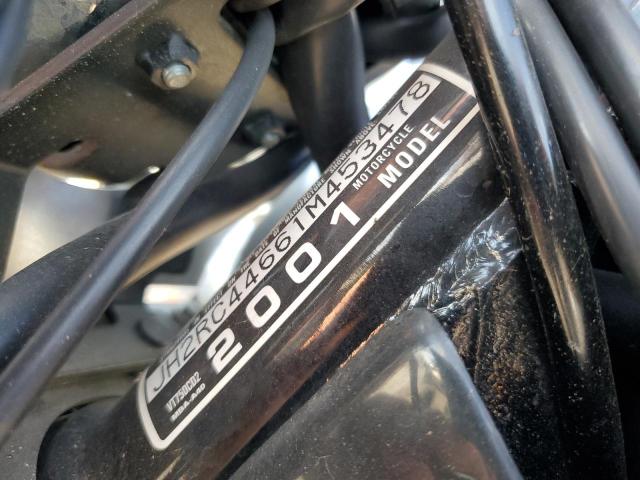 JH2RC44661M453478 - 2001 HONDA VT750 CD2 BLUE photo 9