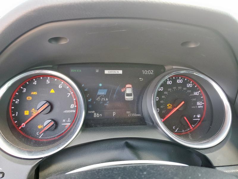 4T1B61HK9KU207383 - 2019 TOYOTA CAMRY XSE SILVER photo 9