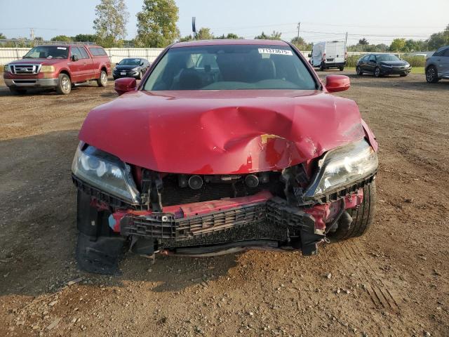 1HGCT2B81DA006135 - 2013 HONDA ACCORD EXL RED photo 5