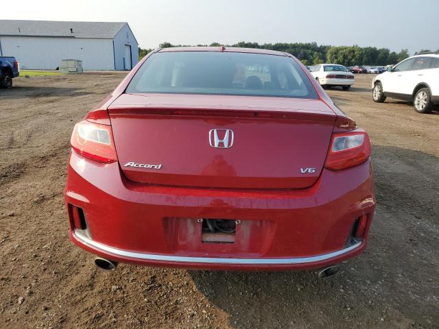 1HGCT2B81DA006135 - 2013 HONDA ACCORD EXL RED photo 6