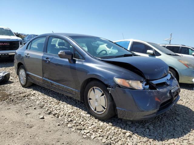 JHMFA36247S022839 - 2007 HONDA CIVIC HYBRID GRAY photo 4
