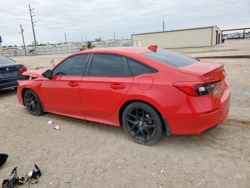 2HGFE2F55PH570190 - 2023 HONDA CIVIC SPORT Qırmızı foto 2