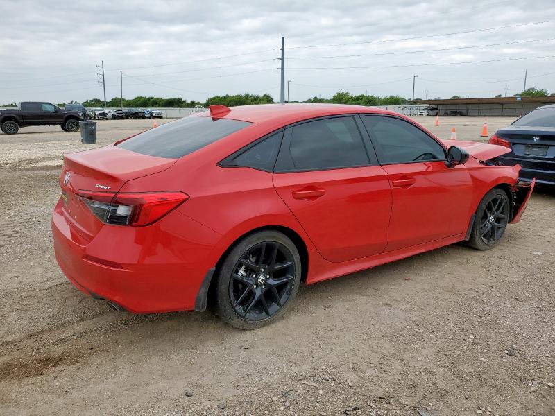 2HGFE2F55PH570190 - 2023 HONDA CIVIC SPORT Qırmızı foto 3