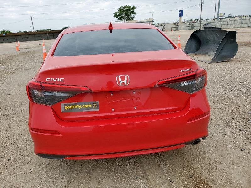 2HGFE2F55PH570190 - 2023 HONDA CIVIC SPORT Qırmızı foto 6