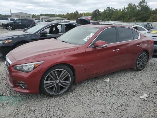 JN1EV7AP9GM305840 - 2016 INFINITI Q50 PREMIUM BURGUNDY photo 1